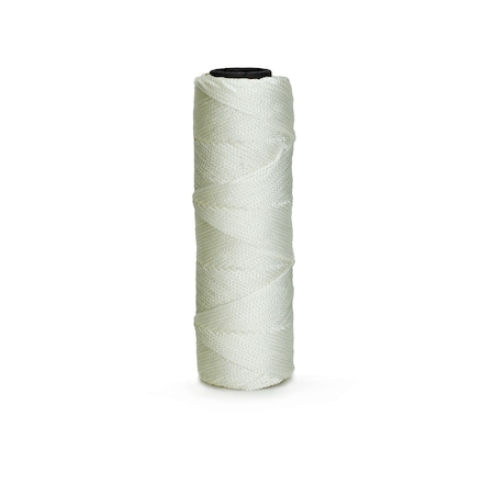 Bon 11-773 Line, Nylon No.18 Braided, 1000 Foot White